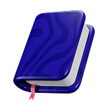 3d icon: notebook